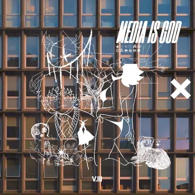 MEDIA IS GOD cover